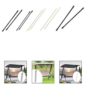 2Pcs Swing Replacement Rods Metal Swing Hanging Rods for Outdoor Equipment - Picture 1 of 30