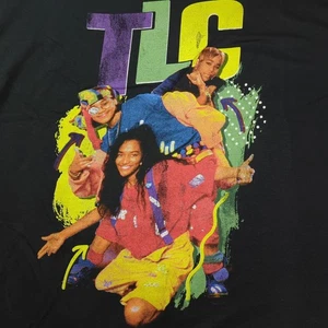 TLC Tboz Left Eye Chilli Unisex XL Grafik Tshirt Y2K Musik Official Oooooh Tip - Bild 1 von 6