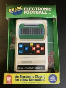 Electronic Football Classic Basic Fun Game One Size White NEW Sealed RARE Works - Picture 1 of 6