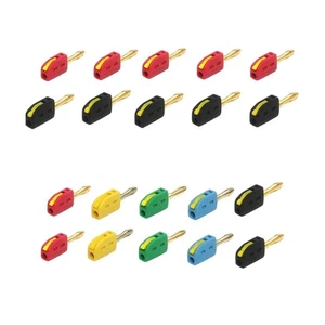 10x 4mm Banana Plug High Current Professional Practical High Replacement - Picture 1 of 15