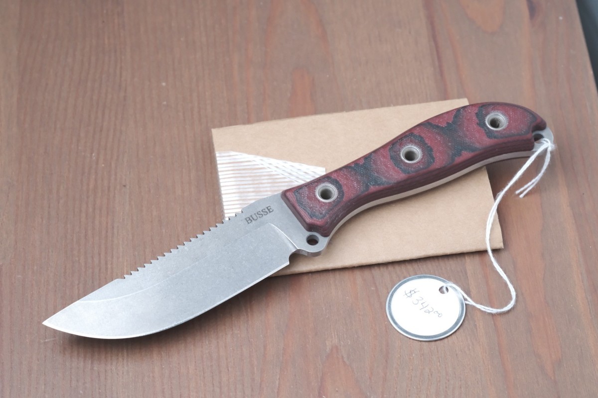 Busse Combat Full Collectible Modern Survivals Fixed Blade Busse Combat Full Collectible Modern Survivals Fixed Blade
