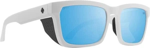 Spy Sunglasses Helm Tech Matte White w/Happy Boost Polar Ice Blue 6700000000185 - Picture 1 of 6