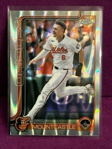 2025 Topps Chrome - Ryan Mountcastle #297 RayWave Refractor | Orioles - Picture 1 of 2