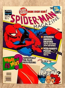 1994 Marvel Presents #5 Spider-Man Magazine Wolverine X-Men with Trading Cards - Picture 1 of 6