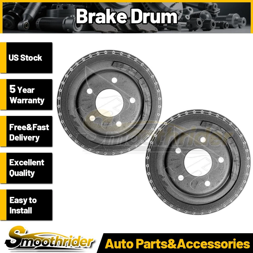 Freios Raybestos 2 peças tambor de freio traseiro para Chevrolet Camaro 1975-1990 1991 1992 - Imagem 1 de 4