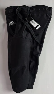 Adidas Integrated Pad Fußballhose Erwachsene Large schwarz Climalite 69DPA Gürtel - Bild 1 von 13