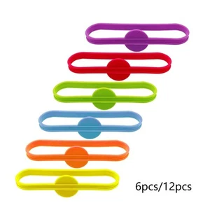 Weinglas Marker Silikon Trinken Nützliches Etikett Getränk Etiketten für Bierbecher - Bild 1 von 8