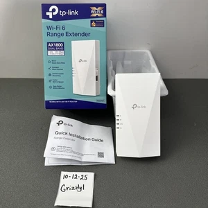 Amplificador de Internet Extensor WiFi 6 TP-Link AX1800 (RE600X) - Imagen 1 de 3