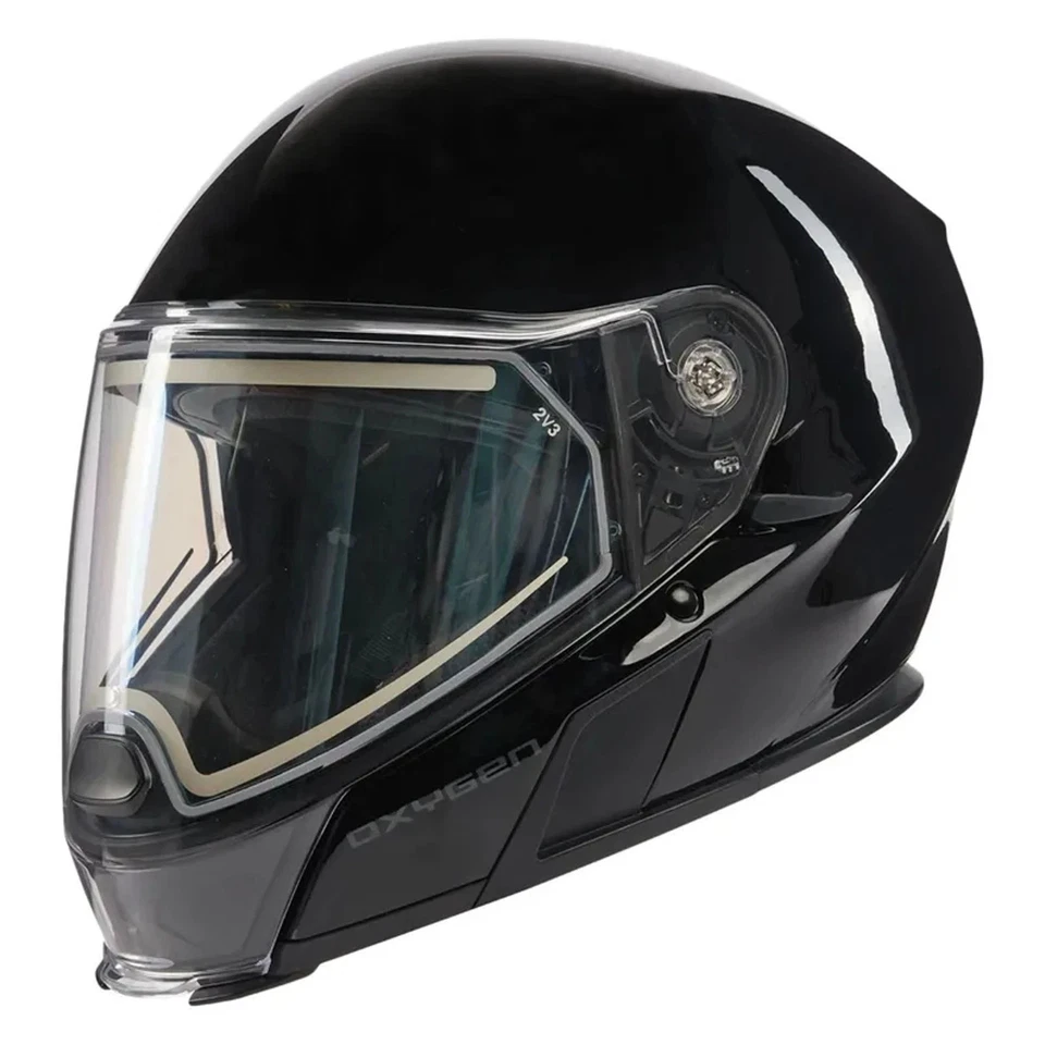CASCO SKI-DOO 9290870690 FLUJO OXÍGENO NEGRO BRILLANTE MEDIANO Foto 1 de 1