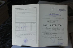 1939 - PAGELLA SCOLASTICA - Picture 1 of 1