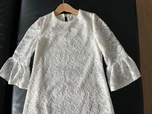 Kommunionkleid 140, cremeweiß, Marke Une Hautre Couture - Bild 1 von 3