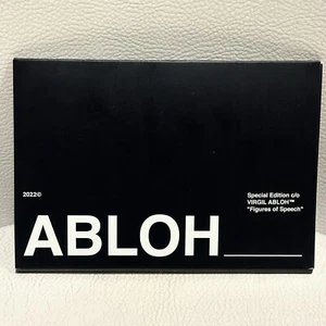 Virgil Abloh “Figures of Speech” Special Edition Foldable Show Card Booklet - Picture 1 of 6