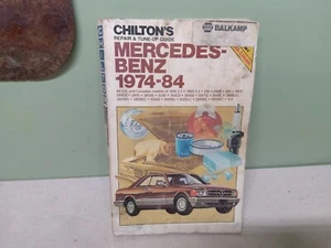 Mercedes-Benz 1974-84 chiltons manual repair book - Bild 1 von 3