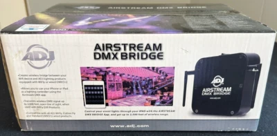 American DJ Airstream DMX Bridge WiFi to WiFLY Wireless DMX Interface Bridge... - Image 1 of 2