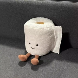 Jellycat Amuseables Toilet Paper Roll NWT 6"-Valentine's Day gift - Picture 1 of 4