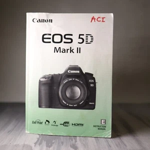 Canon EOS 5D Mark II Digital Camera User Instruction Guide Manual - Picture 1 of 1