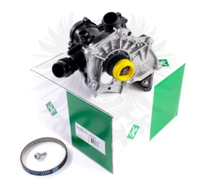 NEW OEM INA VW Audi 1.8T 2.0T TSI Upgraded Thermostat Water Pump Repair Kit - Picture 1 of 4