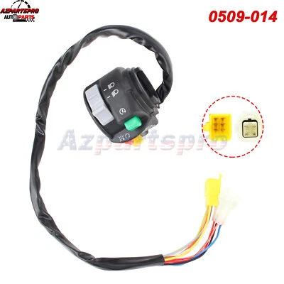 Interruptor de arranque de manillar de encendido y apagado de faros para Arctic Cat ATV 4x4 0509-014 Foto 1 de 4