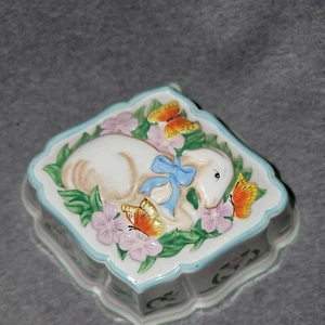Stampo gelatina farfalle agnello ceramica vintage 1986 Le Cordon Bleu Franklin come nuovo - Foto 1 di 4