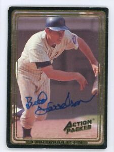 Bud Harrelson Hand Signed Baseball Card Authentic Autograph L3.18