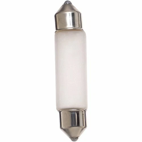 Satco S6989 5W 12V T3.25 Frost SV8.5-8 Festoon Festoon Xenon Miniatures Lamps - Image 1 of 3