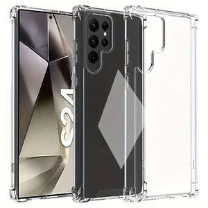 Shockproof Clear Case Cover For Samsung Galaxy S25 Ultra S24+ S23 S22 S21 Plus - Picture 1 of 9