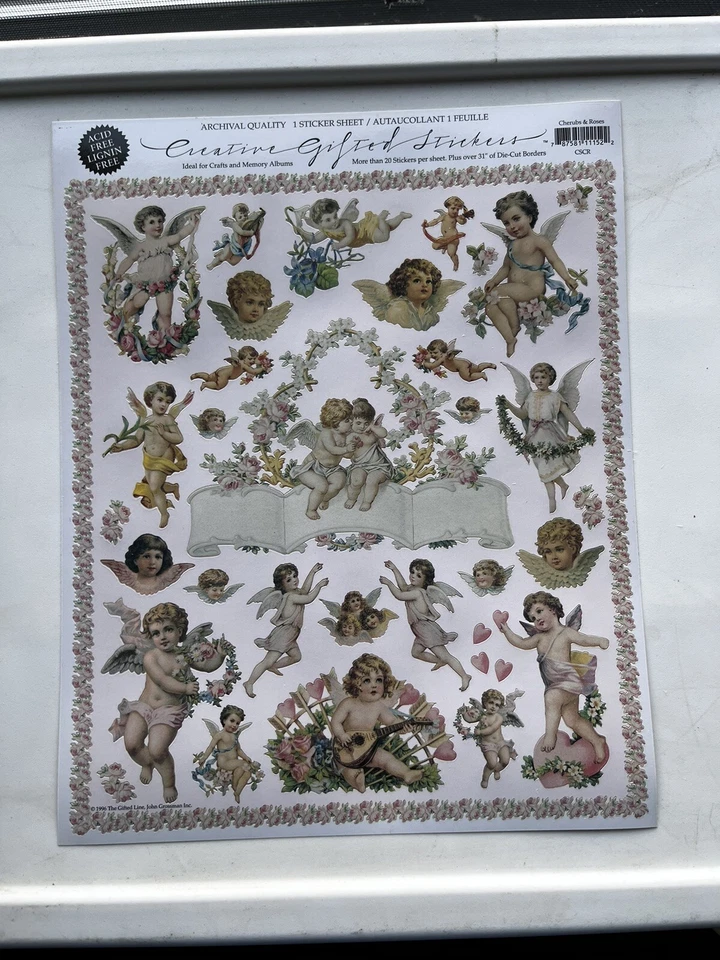 Pegatinas The Gifted Line, ángeles. Para cualquier uso. Nunca abierto. 1 hoja. Hermoso! Foto 1 de 1