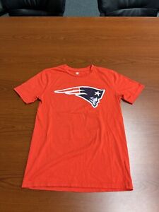 Tom Brady Patriots Youth T shirt Size M 10/12 Red 3x3