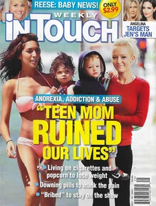 In Touch Magazine Teen Mom Angelina Jolie Jennifer Aniston Kate Middleton 2011 - Bild 1 von 12