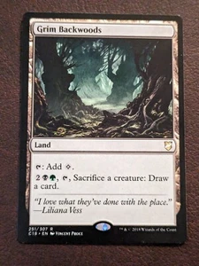 GRIM BACKWOODS C18 - Magic The Gathering MTG Collectible game RARE - Picture 1 of 2