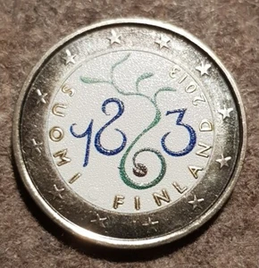 2 Euro 2013 FINNLAND -150 Jahre Parlament- bankfrisch in Farbe - Bild 1 von 1