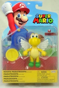 Super Mario Koopa Paratroopa mit Münze, 4" Actionfigur Jakks Pacific 2024 - Bild 1 von 9