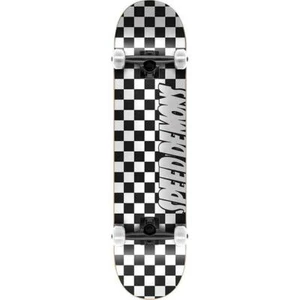 Speed Demons Checkers-Patineta Completa Blanco y Negro 8" - Imagen 1 de 1