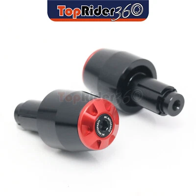 RED CNC Bar End Sliders STORM For Honda CB500 X 13-21 20 19 18 17 16 15 14 - Image 1 of 4