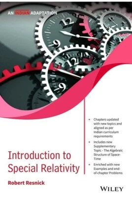 Introduction to Special Relativity by Robert Resnick, INTERNAITONAL EDITION - Image 1 of 3