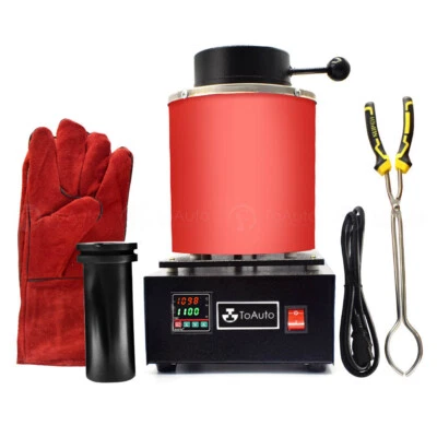 3KG 2KG 1KG Automatic Electric Metal Melting Furnace Digital Silver Gold Smelter - Image 1 of 4