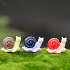 Miniature Resin Snail Figures - Cute Animal Statues for Fairy Garden