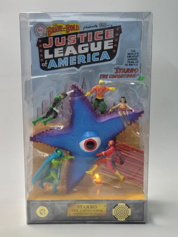 Mattel DC Infinite Heroes 2010 SDCC Excl Justice League Starro the Conqueror Set Cover
