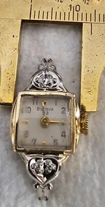 Bulova 23 10k Gold Filled Lady's Watch - Picture 1 of 6