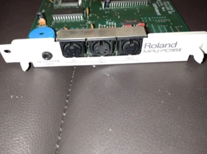Roland MPU-PC98II MIDI Interface Board for NEC PC98 free shipping - Picture 1 of 2