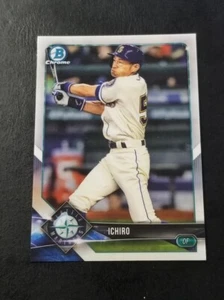 ICHIRO 2018 BOWMAN CHROME BASEBALL CARD #67 SEATTLE MARINERS - Picture 1 of 2