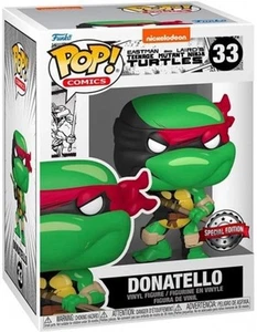 Funko Pop Teenage Mutant Ninja Turtles Donatello 33 Vinyl Figure Collectible - Picture 1 of 1