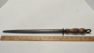 Vintage 14" Simco Sharpening Steel Made in USA 20.5" Total Length - Picture 1 of 8