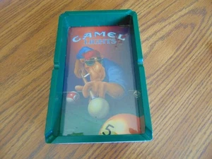 Vintage 1992 Camel Lights Zigaretten Joe Camel Billardtisch Kugeln 90er Aschenbecher - Bild 1 von 5