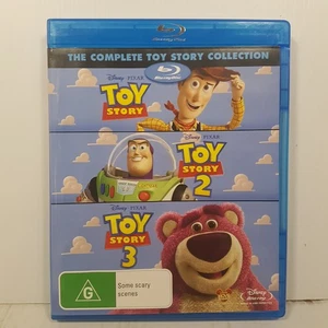 Toy Story Trilogy (4xBluray, Region all) Complete trilogy on Bluray - Picture 1 of 6