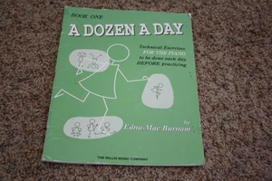 A Dozen A Day Technical Exercises for Piano Willis Music Hal Leonard - Picture 1 of 8