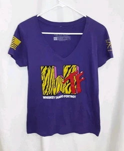 Grunt Style WTF Whiskey Tango Foxtrot T-Shirt Women's Size Large- NEW -J6 - Picture 1 of 3