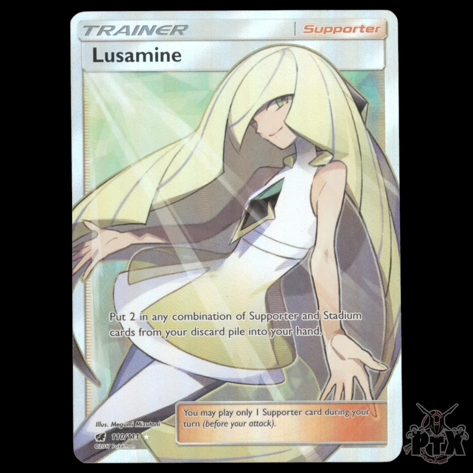 Lusamine #110/111 Crimson Invasion NM/Near Mint Pokemon 2017 - Image 1 of 3