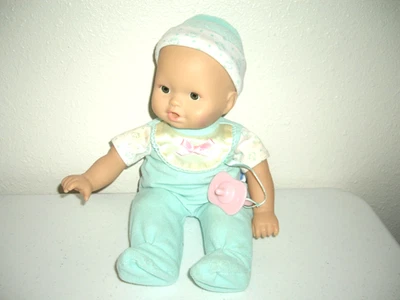 T1 Mattel Fisher Price Little Mommy Interactive Doll Sounds Moves Pacifier 13" - Image 1 of 4