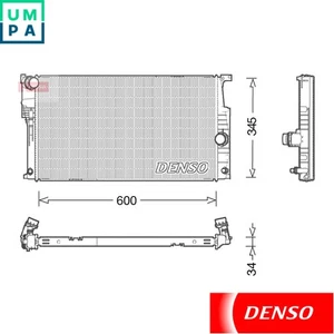 RADIATOR ENGINE COOLING DRM05004 FOR BMW 1/F2/F20/3/F3 B38B15A 1.5L 3cyl 1 F21 - Picture 1 of 8